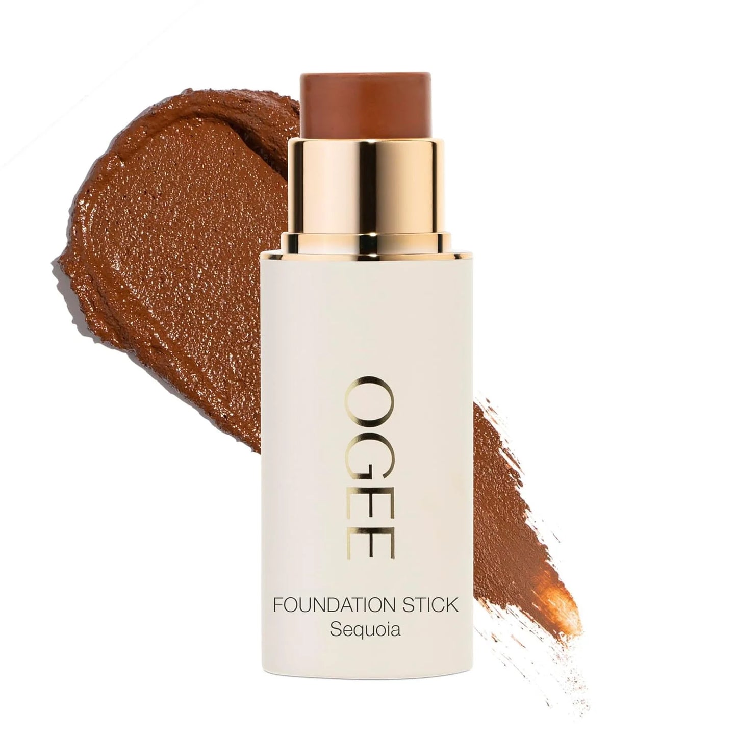 Ogee Sculpted Complexion Foundation Stick (Spruce 12.75N - Deep, Bronze Undertones) - 70% Organic Ingredients