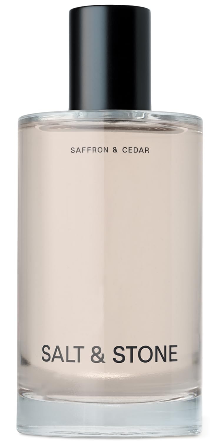 Salt & Stone Body Mist -Saffron & Cedar Scent for Women - 3.4 Fl Oz
