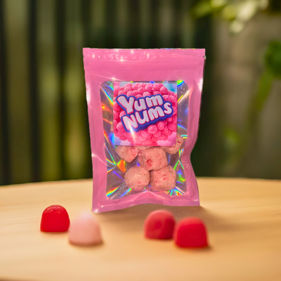 YumNums Handcrafted Freeze-Dried Watermelon Candy – Crunchy, Juicy, Sweet Snack Treat