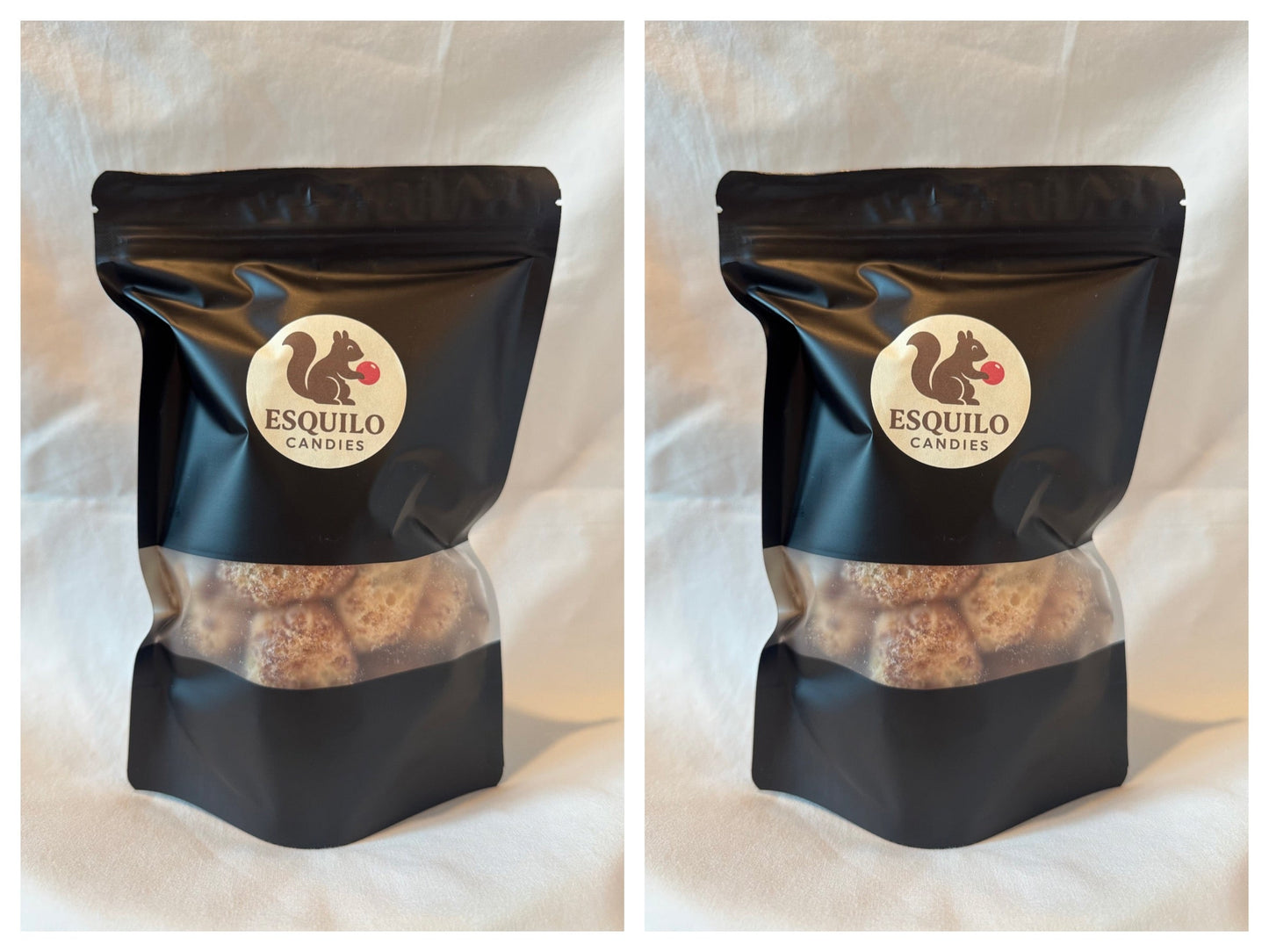Freeze-Dried Chocolate Caramel Puffs