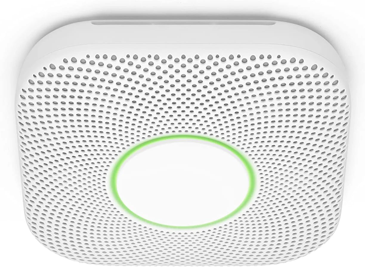 Google Nest Protect - Smoke Detector and Carbon Monoxide Detector - Battery Operated , White