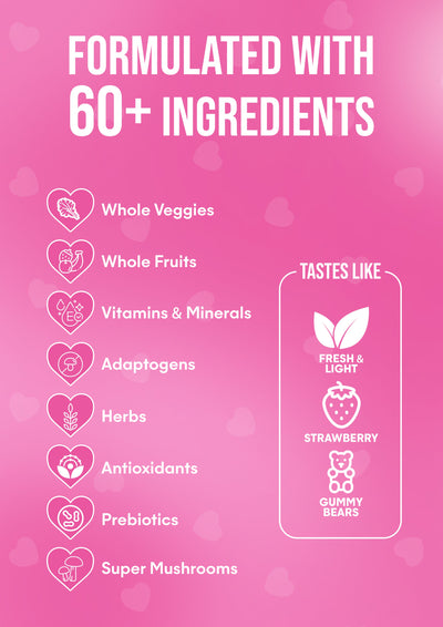 It Girl Snack - Superfood Greens Gummies
