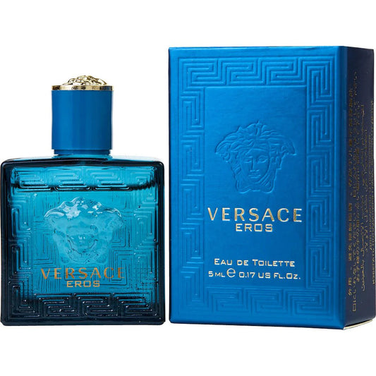 VERSACE EROS by Gianni EDT .17 OZ MINI for MEN ---(Package of 3)