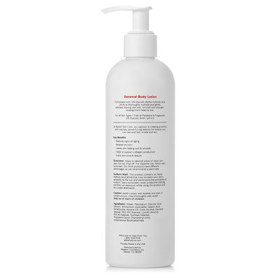 Alpha Skin Care Renewal Body Lotion 12% Glycolic AHA - 12 Oz