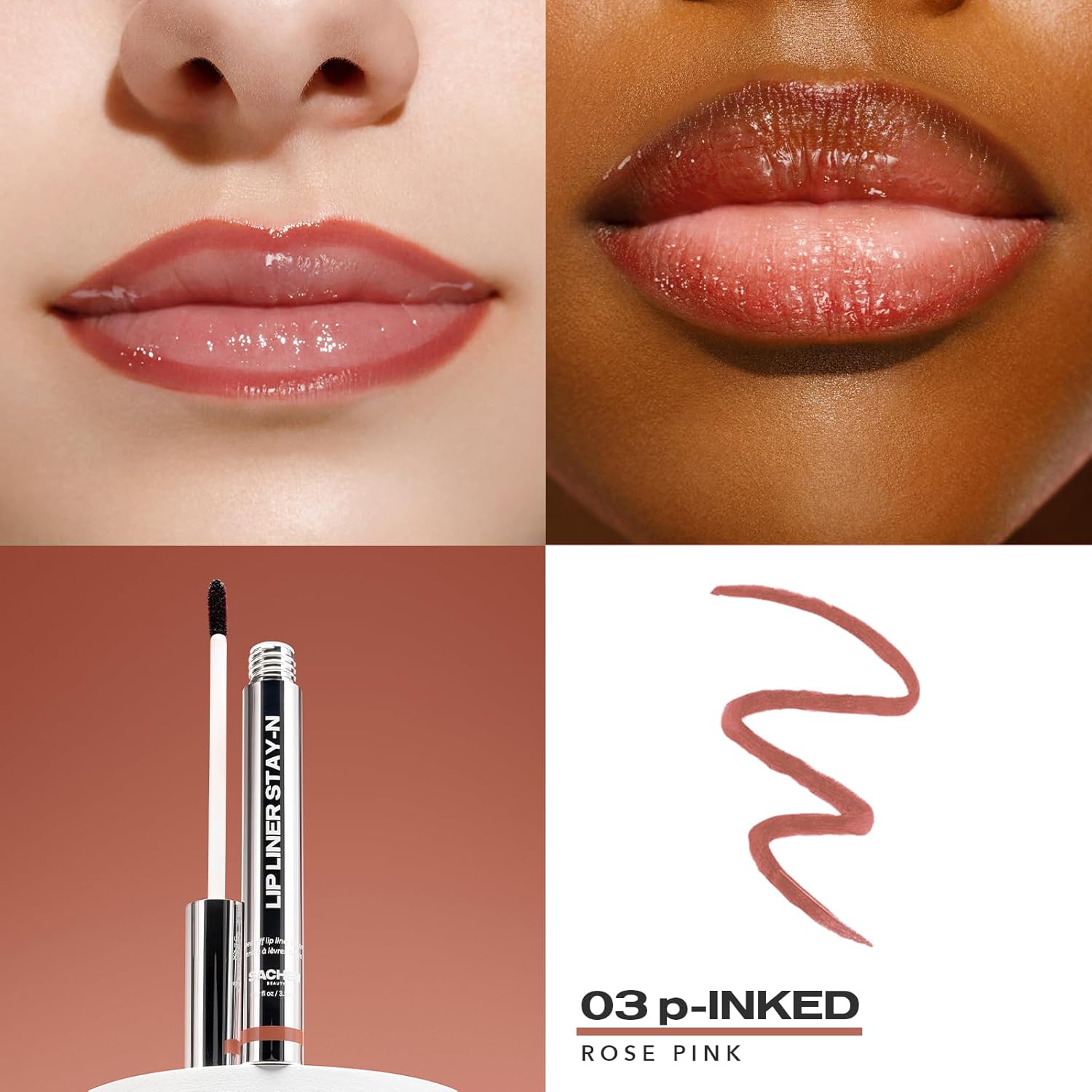 Lip Liner Stay-N Peel off Lip Stain — Long Lasting Matte Lip Tattoo