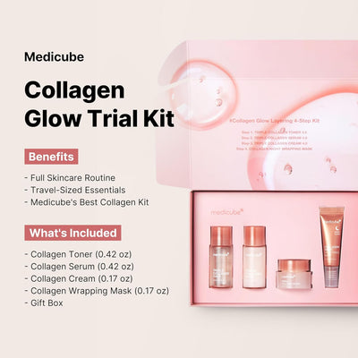 Medicube Glass Skin Collagen Trial Kit -Travel Size