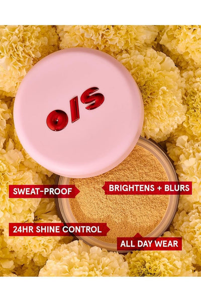 O/S One Size Ultimate Blurring Setting Powder - Ultra Pink - Fair to Medium Skin 1.76 oz