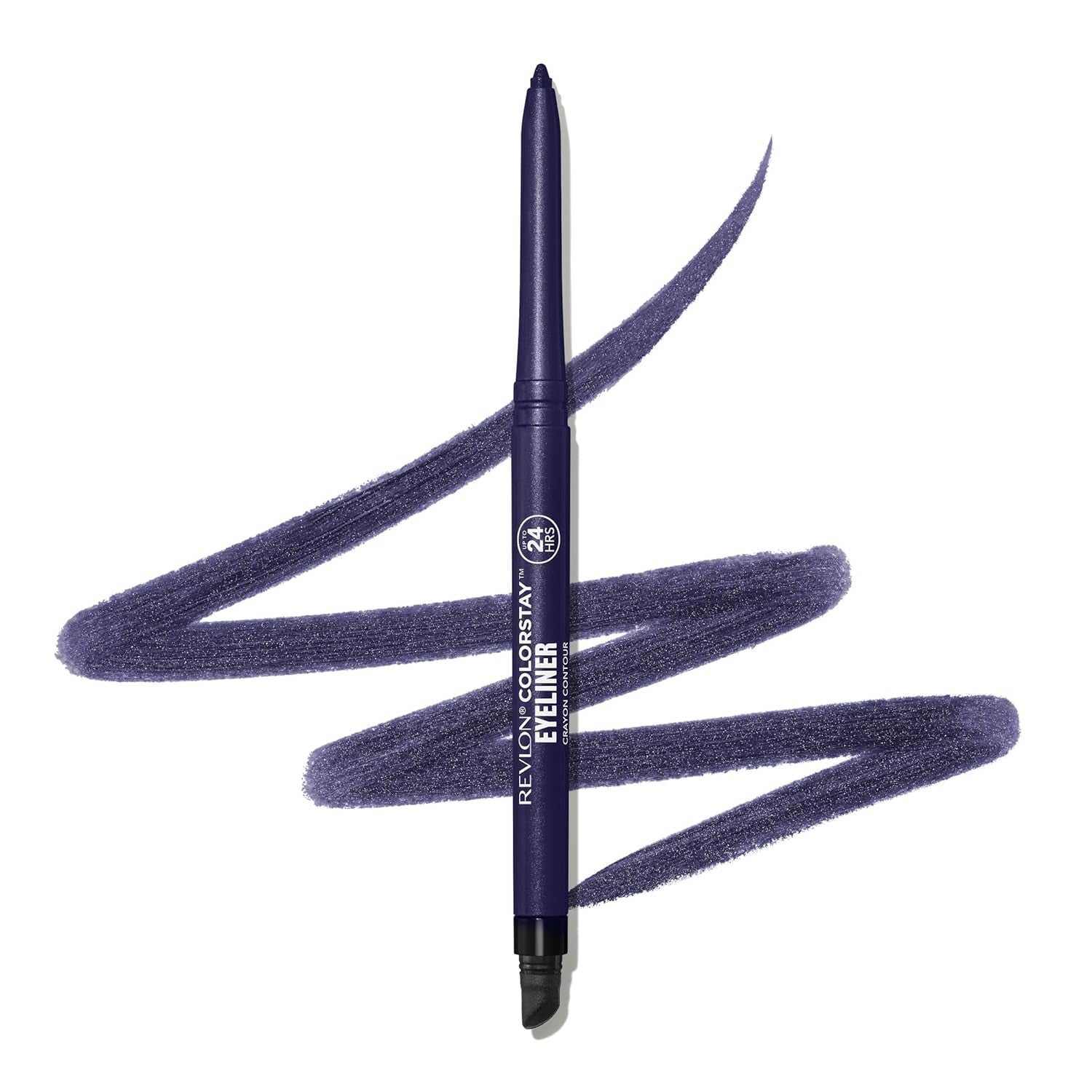 Colorstay Revlon Eye Makeup with Built-In Sharpener Ultra-Fine Tip, 209 Black Violet, 0.01 Oz