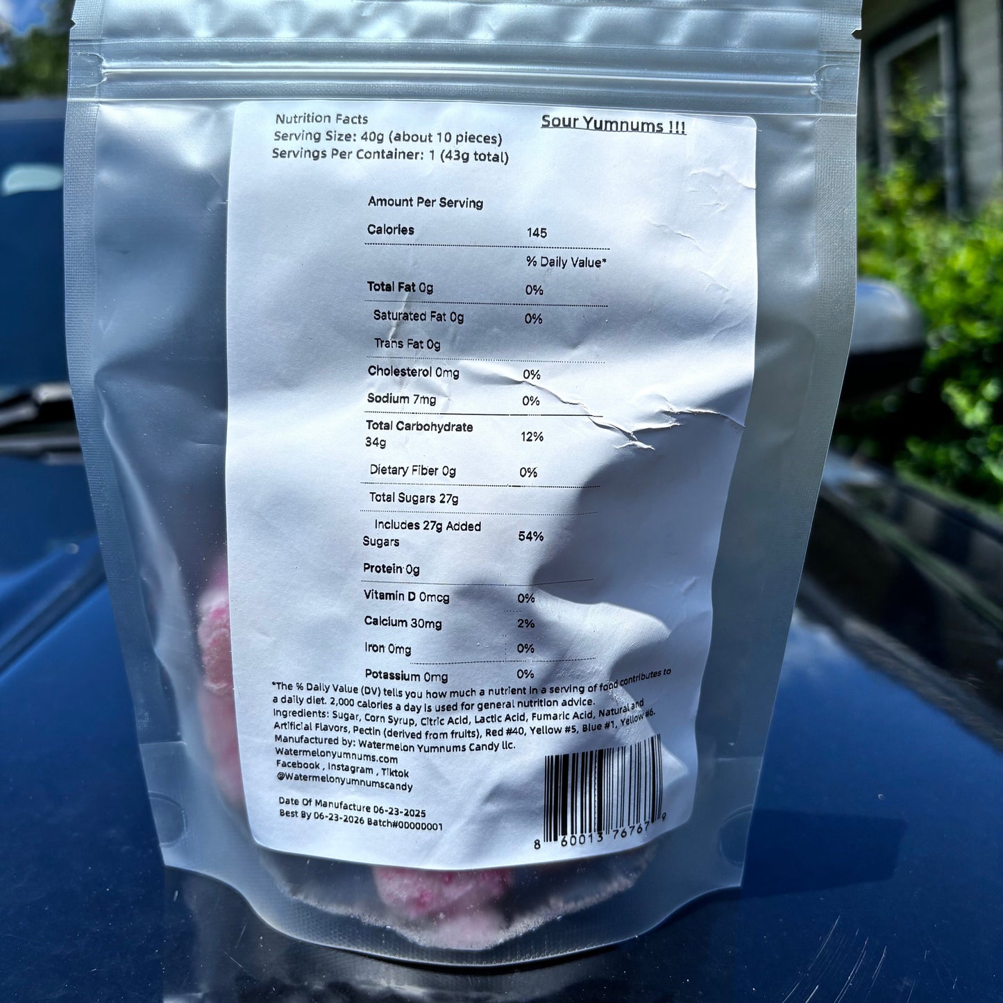 Sour YumNums – Handcrafted Freeze-Dried Sour Candy with a Crunch!