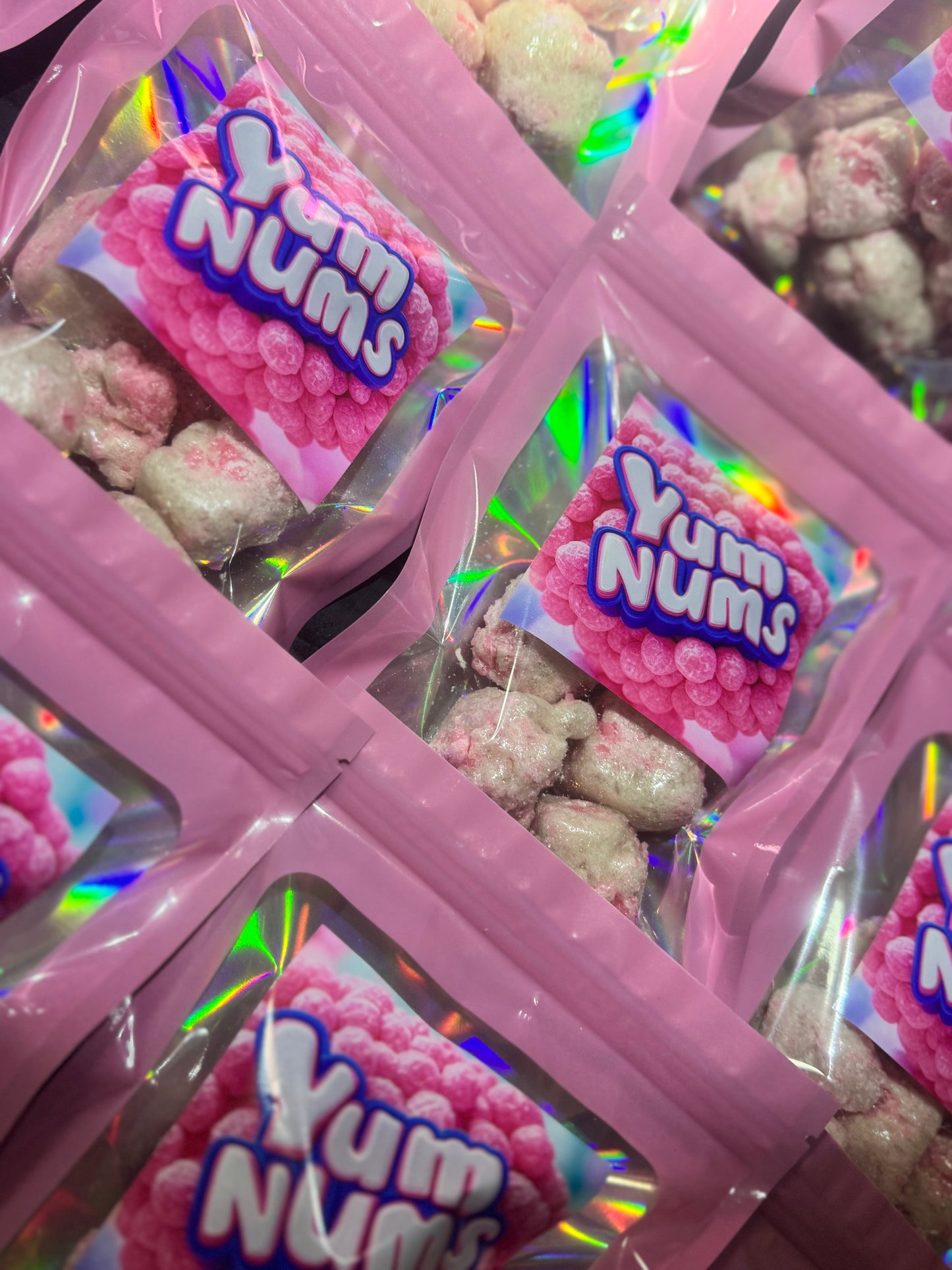 Watermelon YumNums Freeze-Dried Candy - 10 Bags of Crunchy, Juicy Perfection