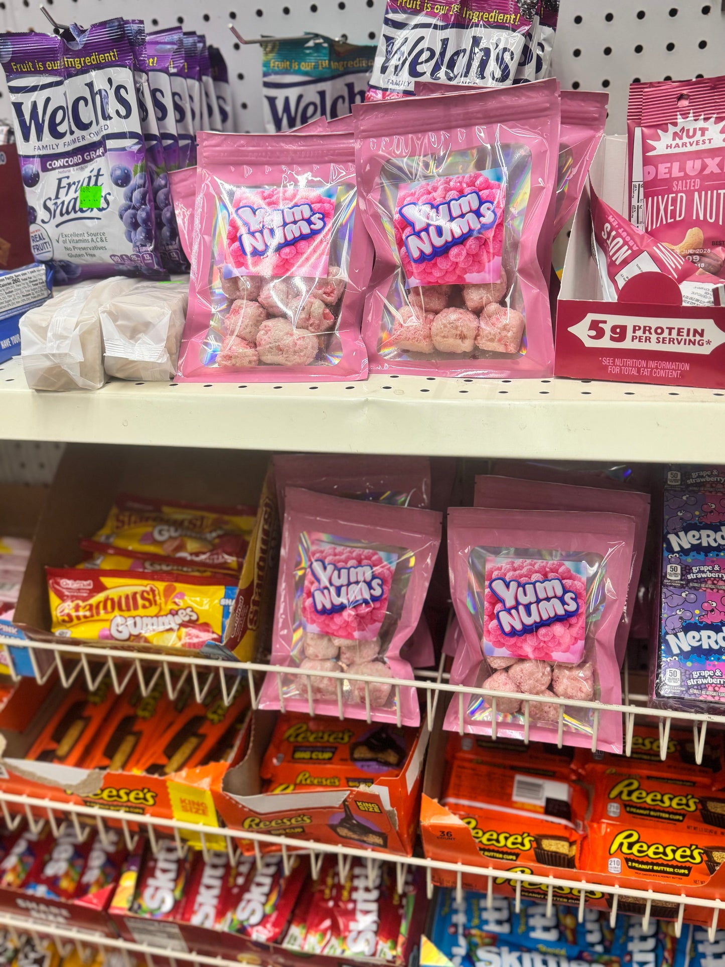 Watermelon YumNums Freeze-Dried Candy - 10 Bags of Crunchy, Juicy Perfection