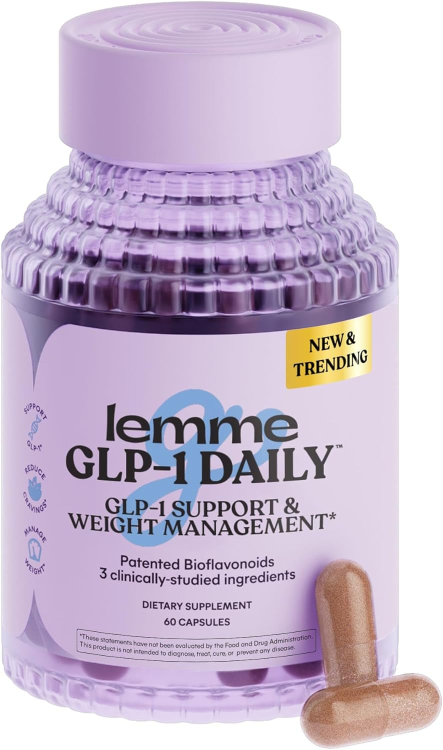 Lemme GLP-1 Daily - Boost GLP-1 Production - (60 Capsules)