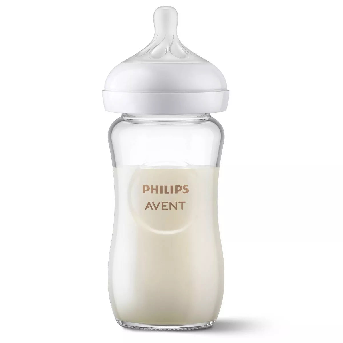 Philips Avent 3Pk Glass Natural Baby Bottle - 8Oz