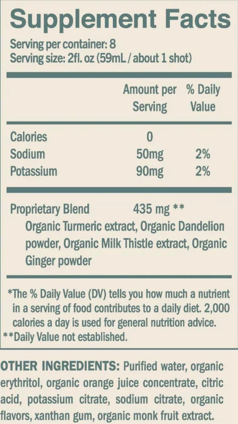 Dose Liver Support Supplement Shot (16 Ounce)